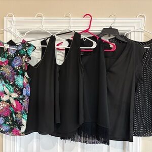 Elegant Black Women's Blouse